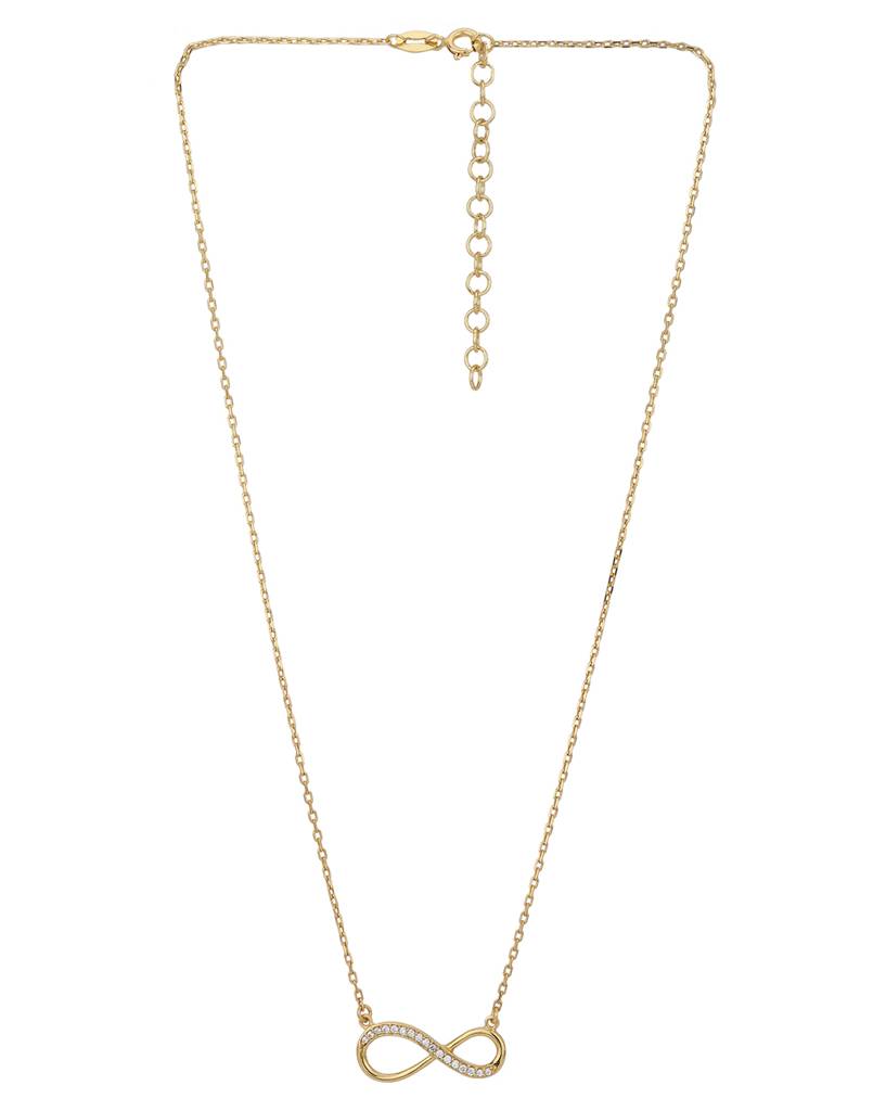 Gold-Plated Brass Necklace : FJN3776