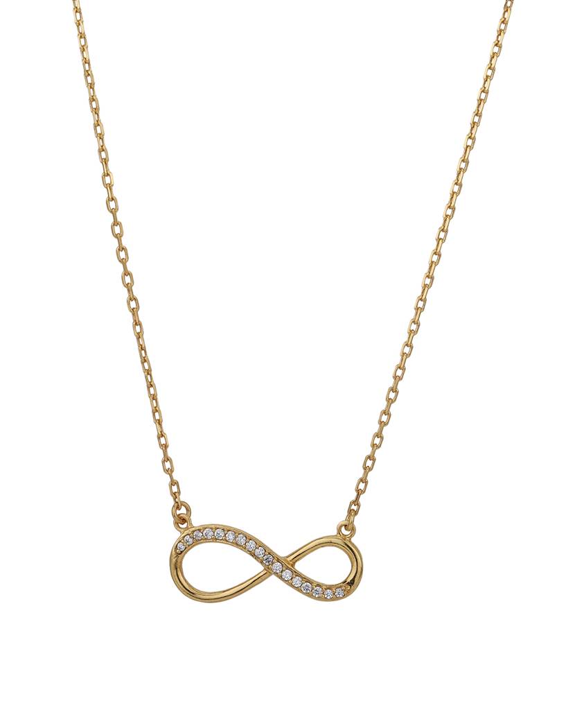 Gold-Plated Brass Necklace : FJN3776