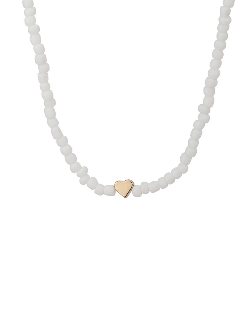 Carlton London Set Of 2 Rose Gold & White Toned Rose Gold Plated Necklace : FJN3862