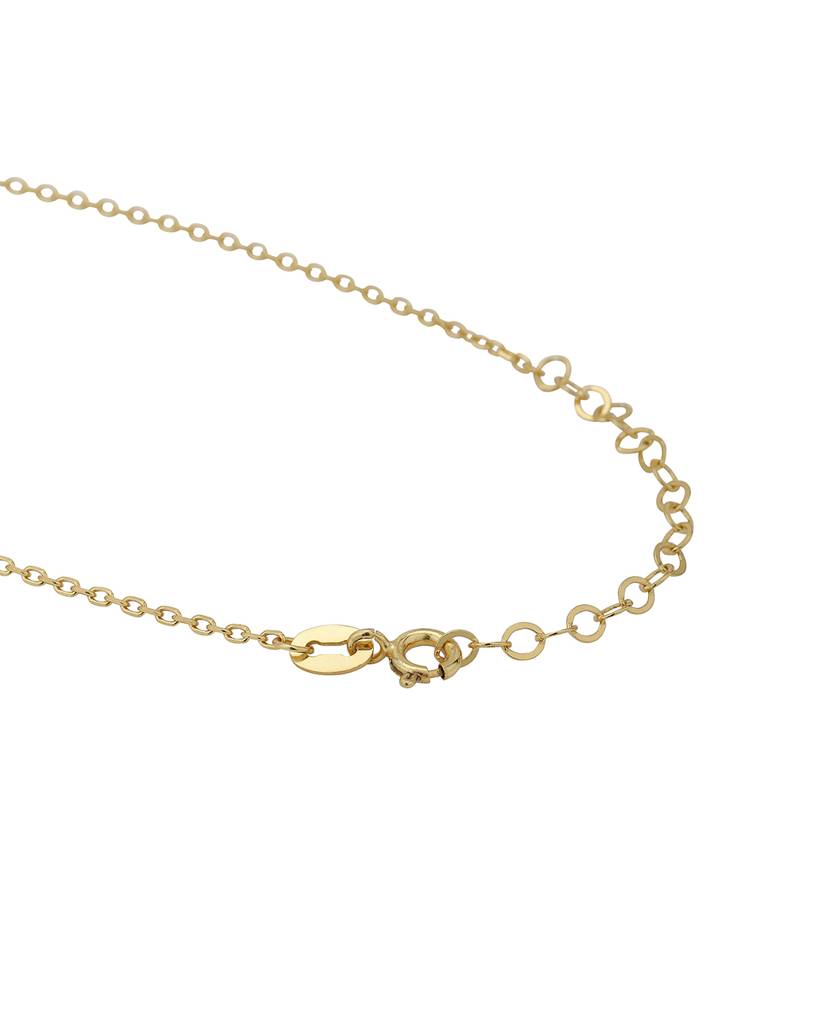 Carlton London Brass Gold--Plated Layered Necklace : FJN3970