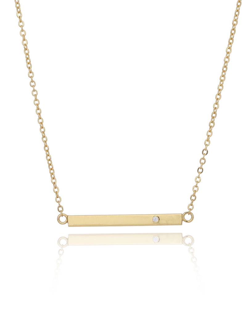 Carlton London 18K Gold-Plated Necklace : FJN4090