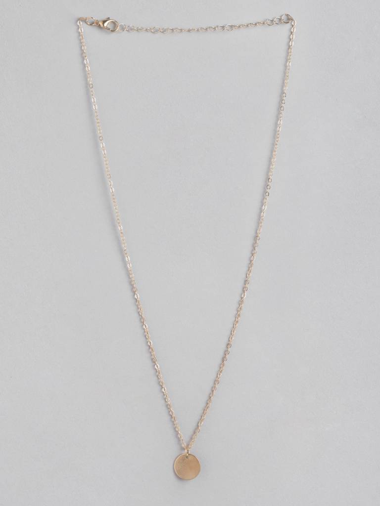 Set Of 2 Gold-Plated Pearl Layered Necklace : FJN4468