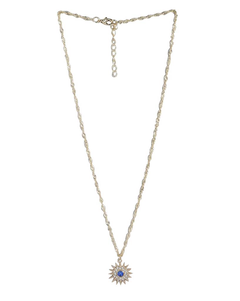 Carlton London Pack Of 3 Gold-Plated Necklaces : FJN4477