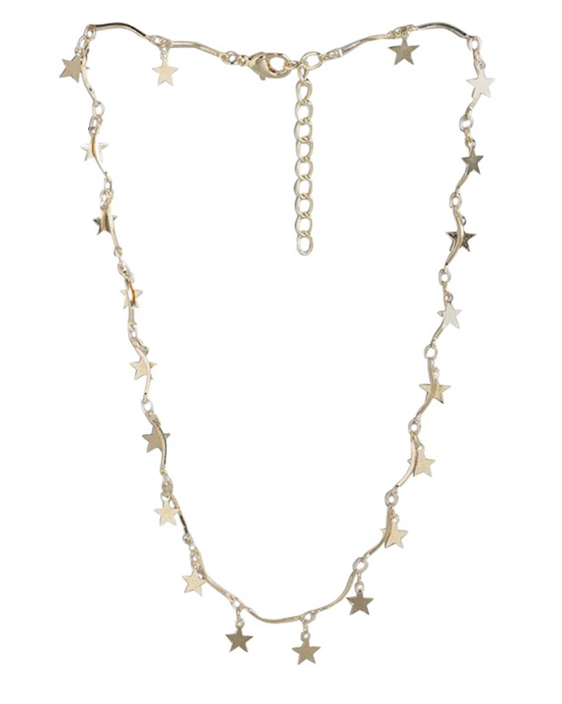 Carlton London Pack Of 3 Gold-Plated Necklaces : FJN4477