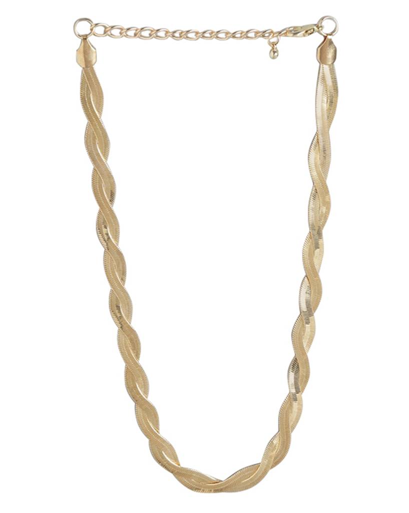 Carlton London Gold-Plated Layered Chain : FJN4483
