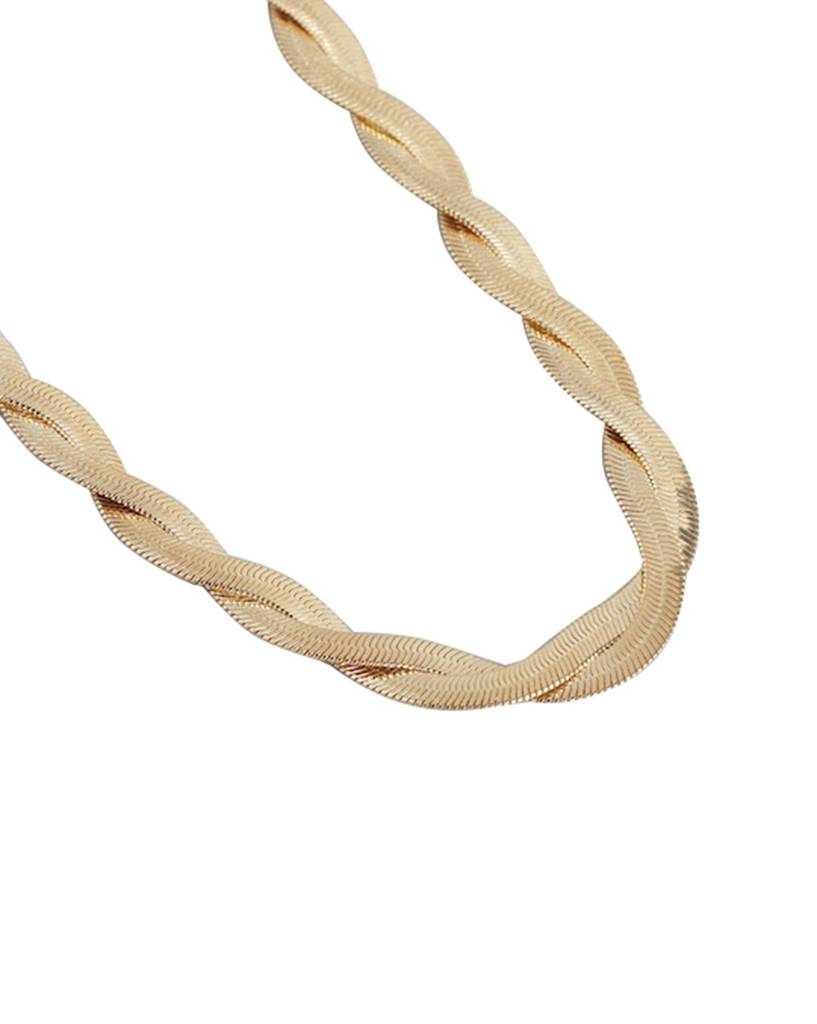 Carlton London Gold-Plated Layered Chain : FJN4483