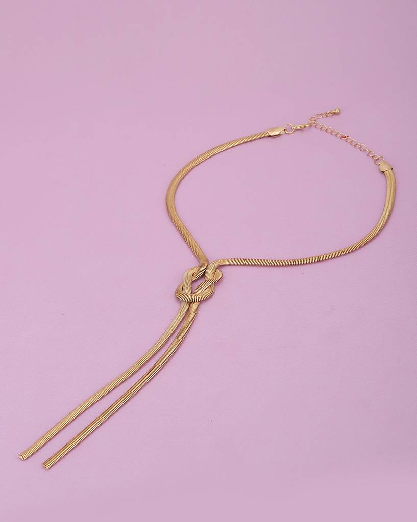 Carlton London, Gold-Plated Necklace : FJN4493