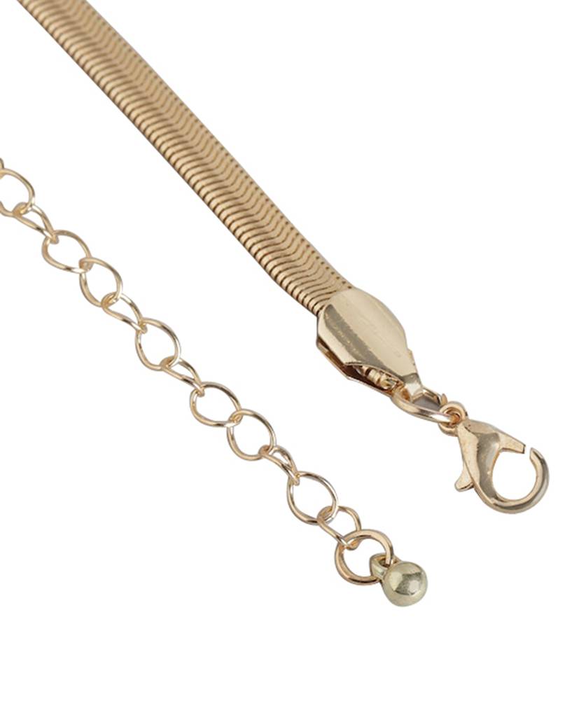Carlton London, Gold-Plated Necklace : FJN4493