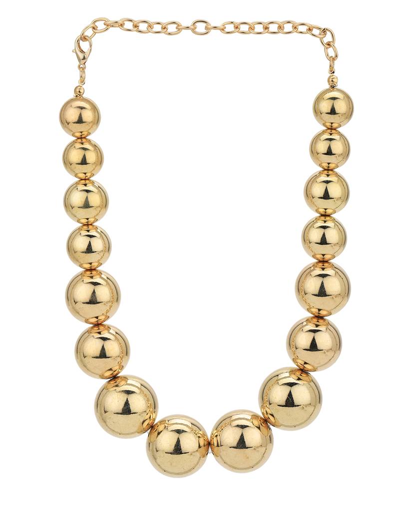 Carlton London- Gold-Plated Necklace : FJN4901