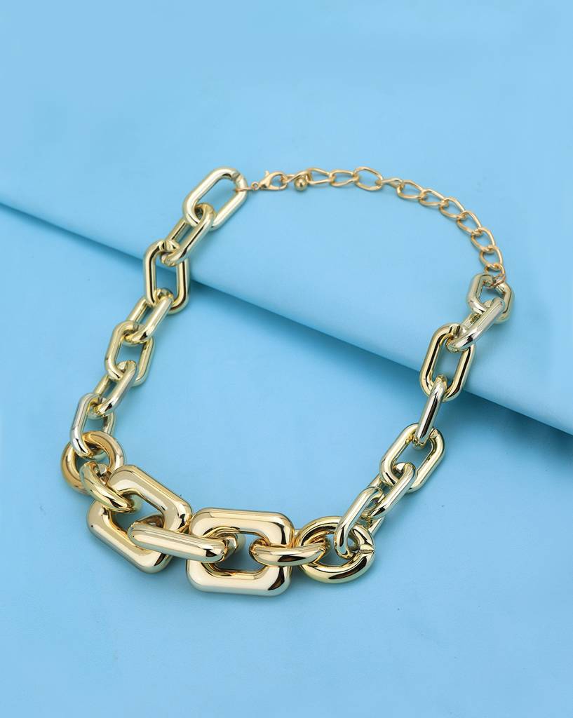Carlton London Gold--Plated Necklace : FJN4903