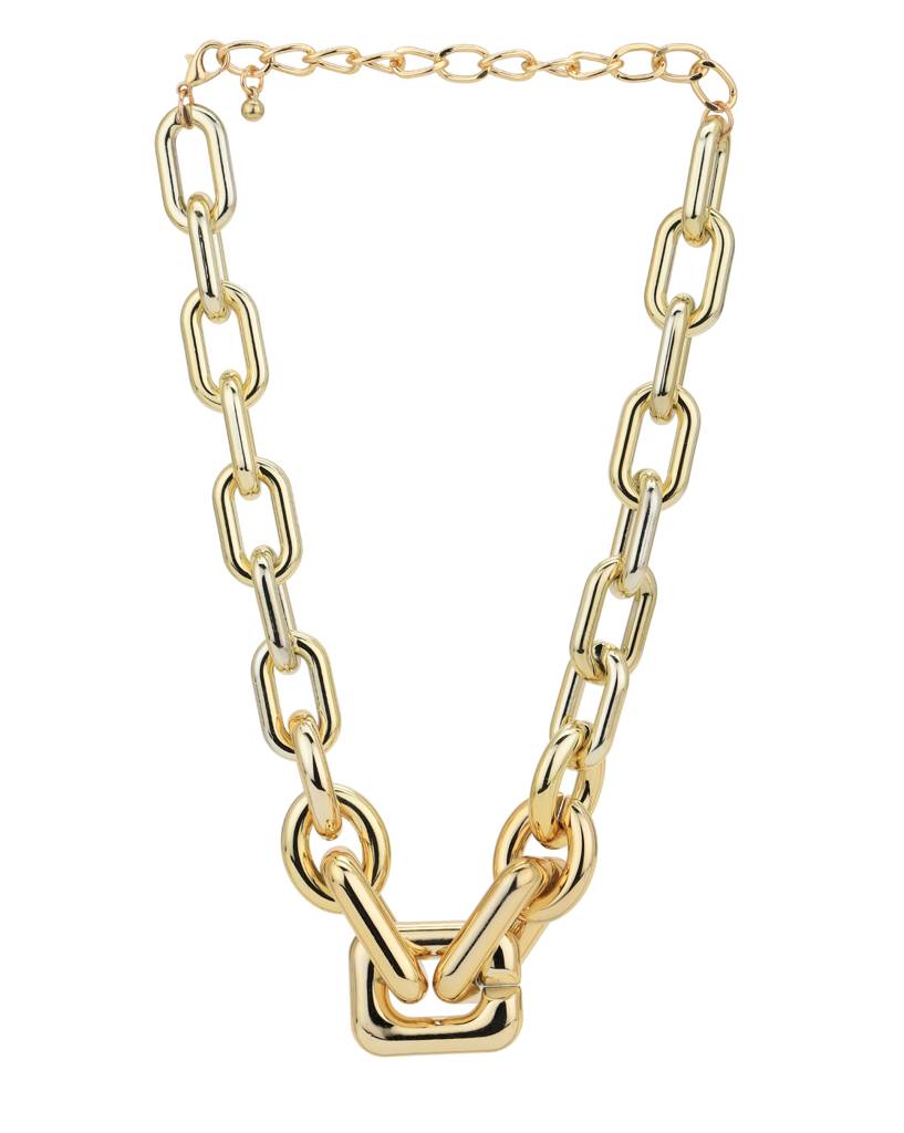 Carlton London Gold--Plated Necklace : FJN4903