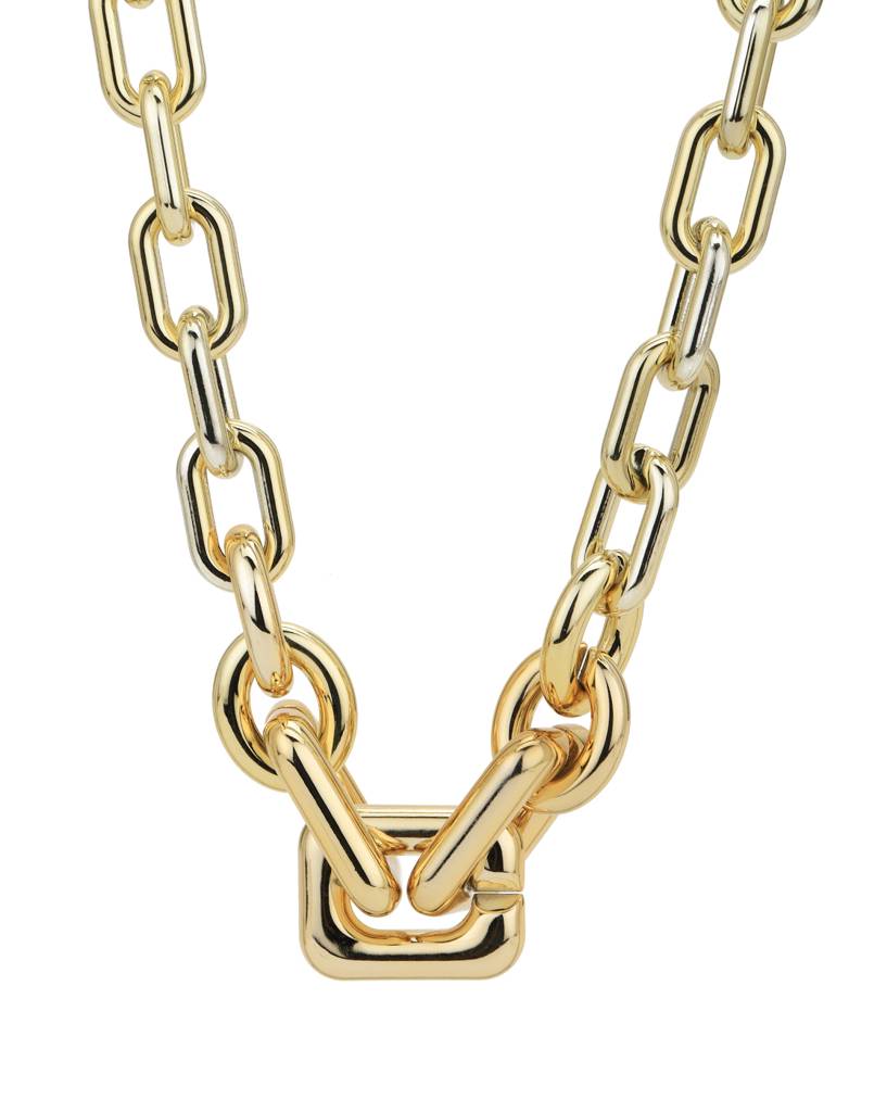 Carlton London Gold--Plated Necklace : FJN4903