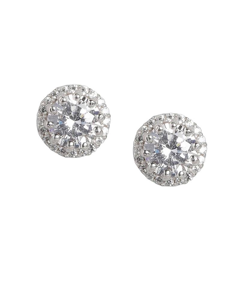 Women Silver Cz Jewellery Set : FJS3472
