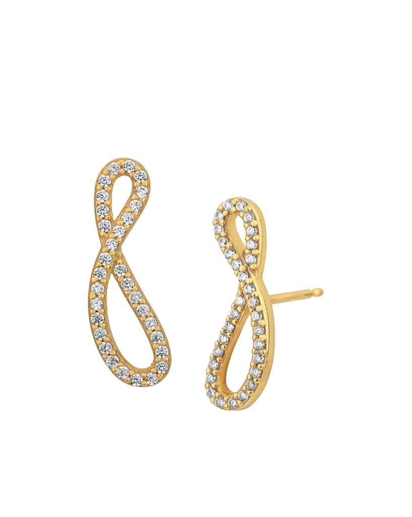 Carlton London 18Kt ,Gold-Plated Cz Jewellery Set : FJS4724