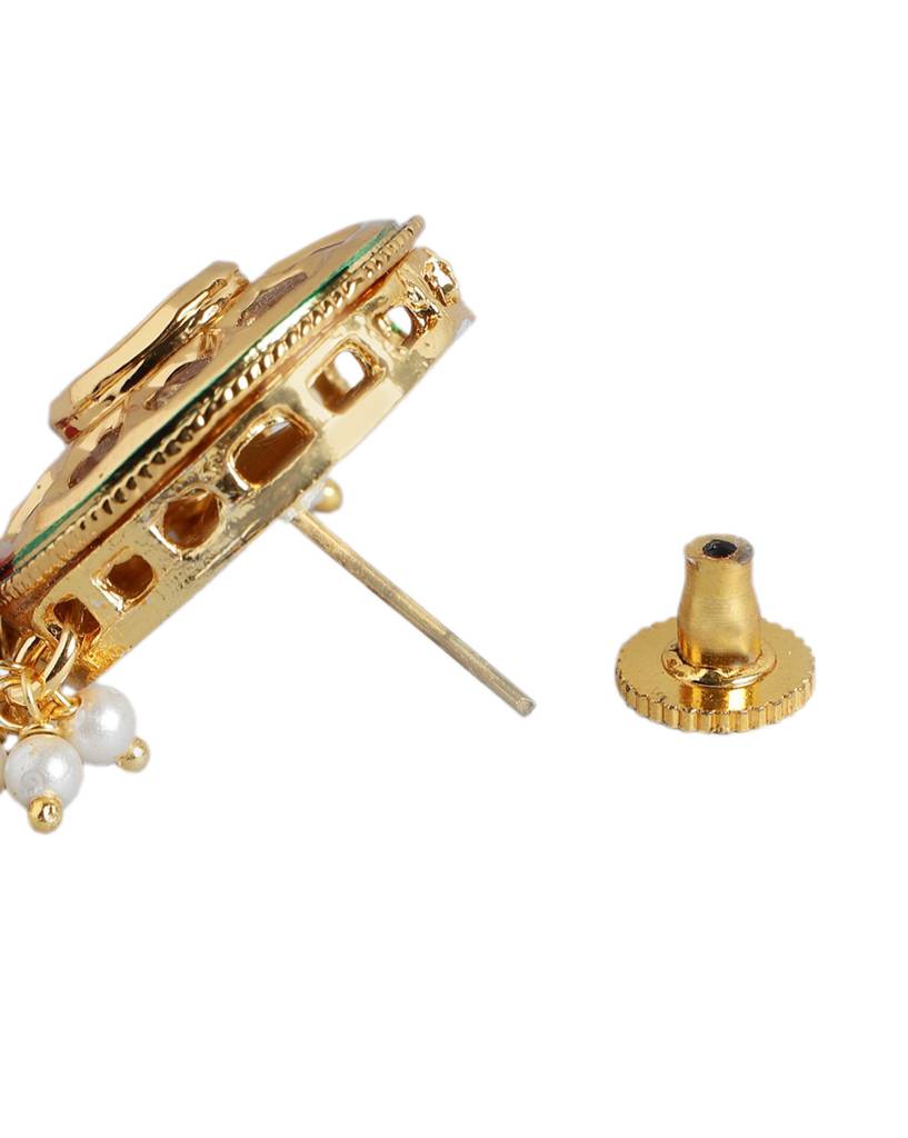 Carlton London Gold-Plated Beaded Jewellery Set : FJS4738