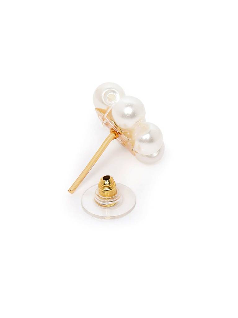 Gold Plated Double Layer Pearl Beaded Jewellery Set : FJS5368