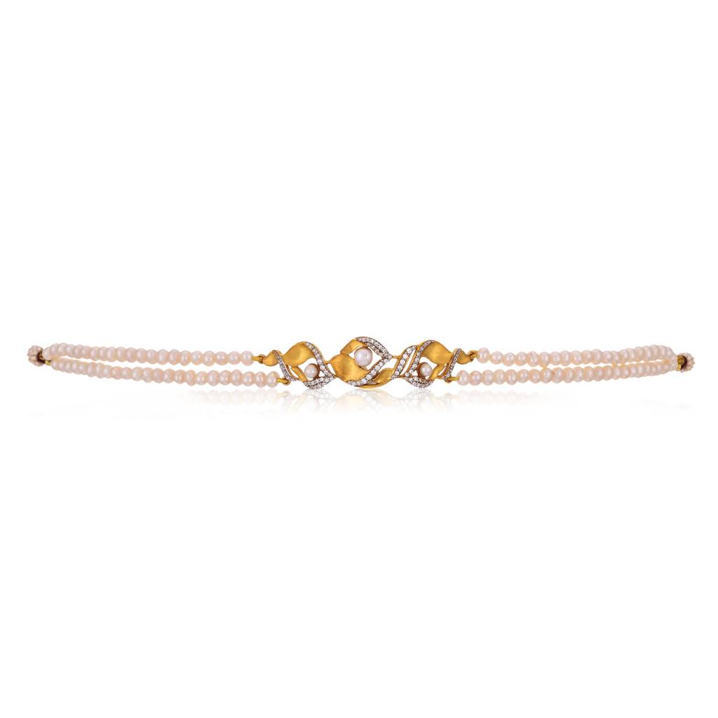 Liana Pearl Choker : FLR-NW-01