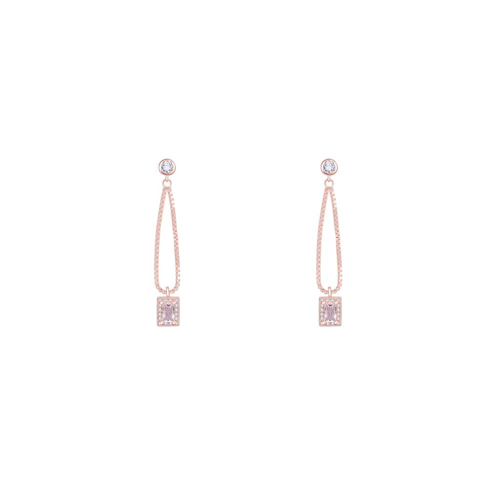 Luxe Stone Drop Earrings : FMER581