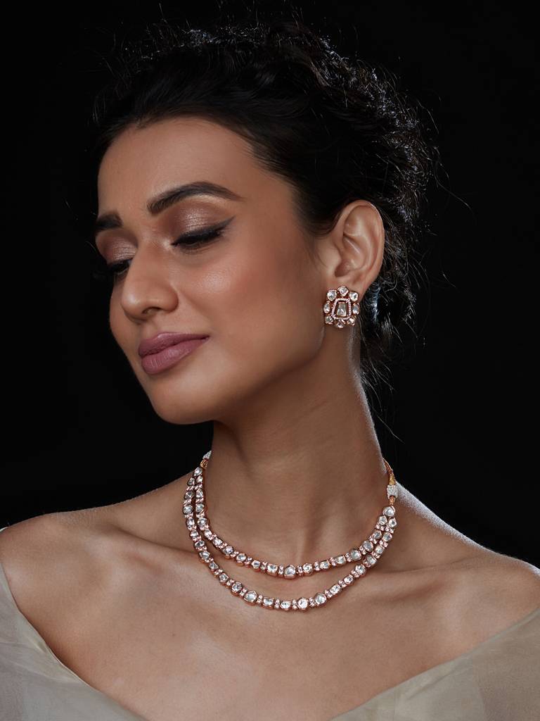 String Diad Necklace Set : FNE43