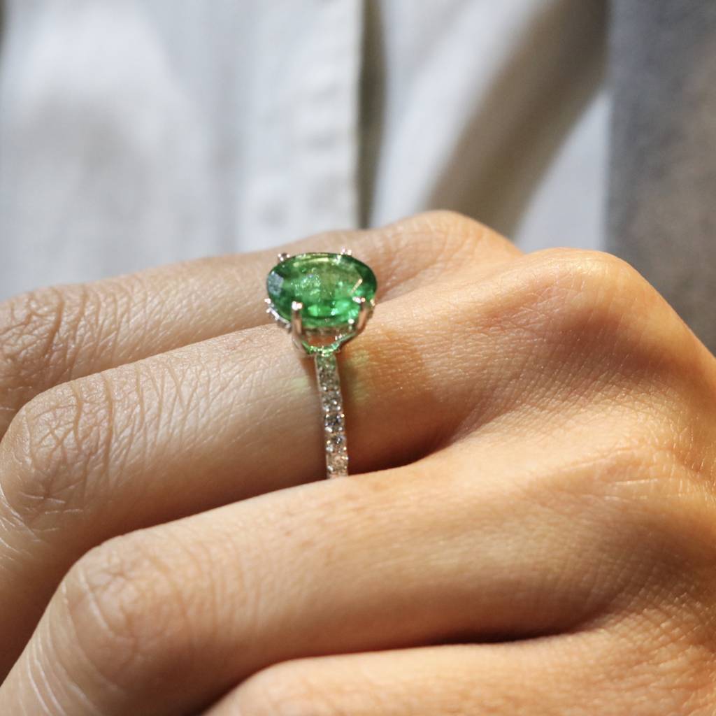 Hinaa Lab Diamond Ring : FRG365618KT8564