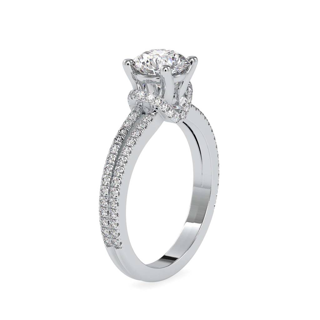 Audrey 1.49Ct Moissanite Engagement Ring : FRGH0073