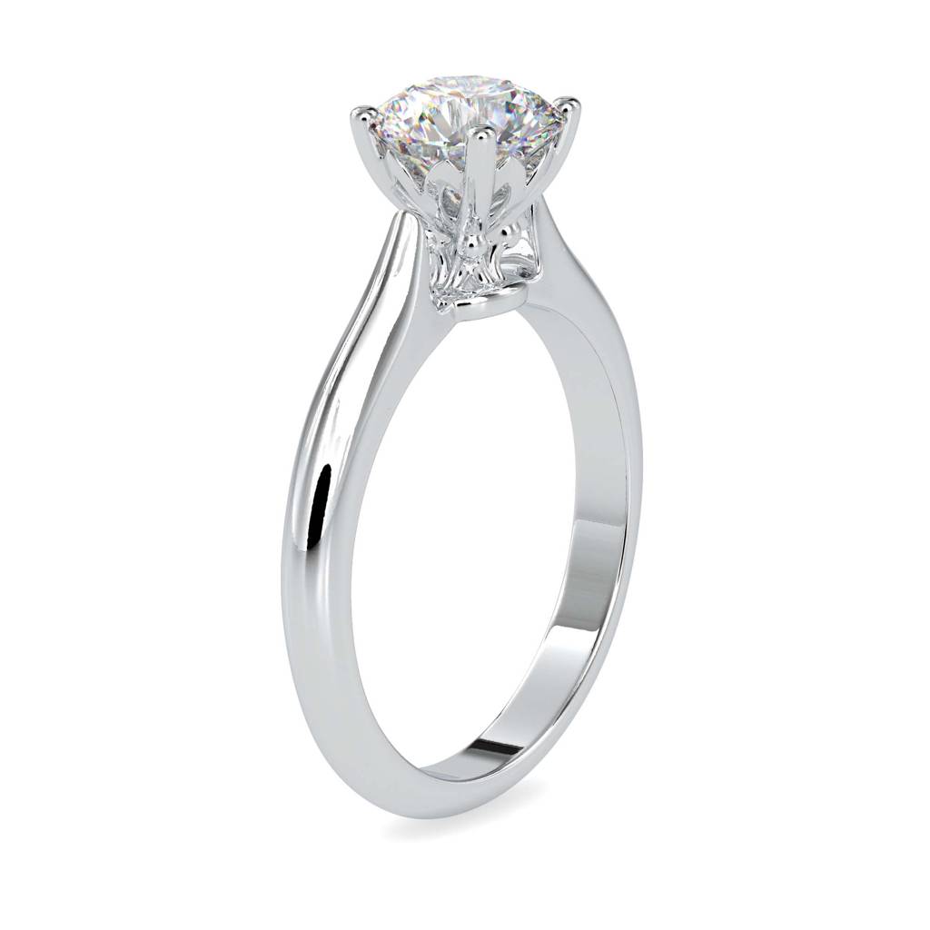 Amorist 1.13Ct Moissanite Solitaire Ring : FRGH0136
