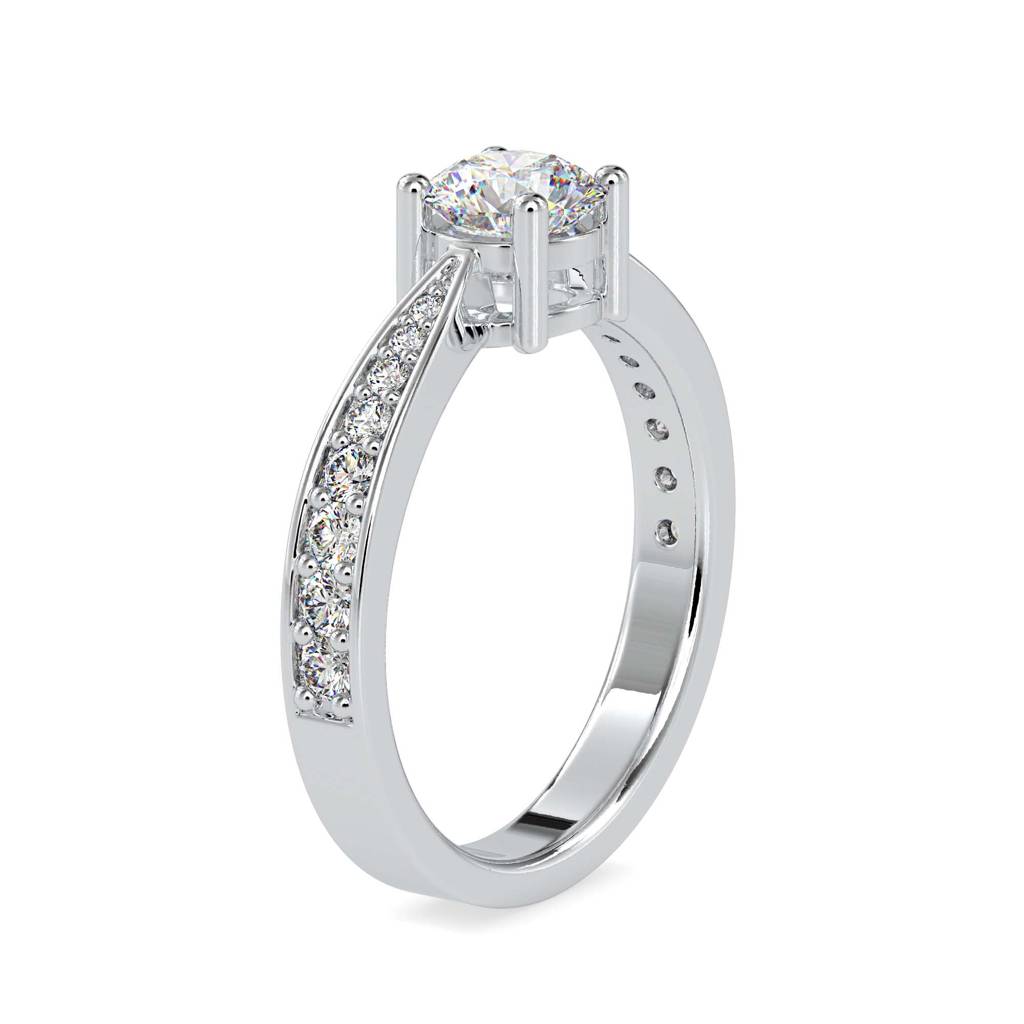 Camilia 0.83Ct Moissanite Engagement Ring : FRGH0168