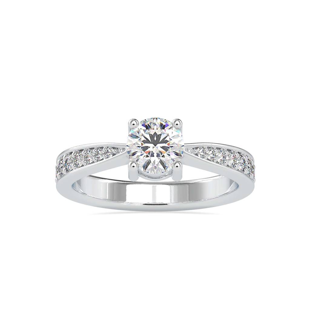 Camilia 0.83Ct Moissanite Engagement Ring : FRGH0168