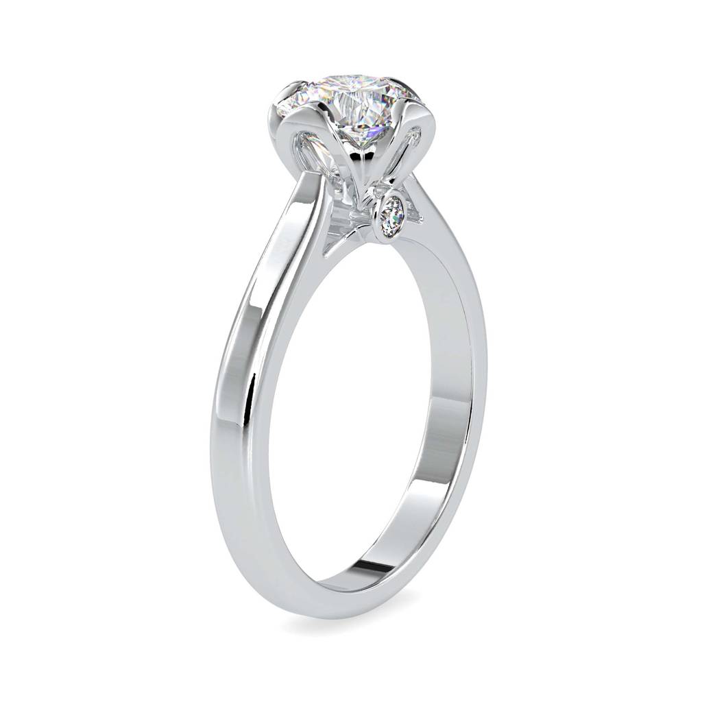 Abby 1.214Ct Moissanite Solitaire Ring : FRGH0183