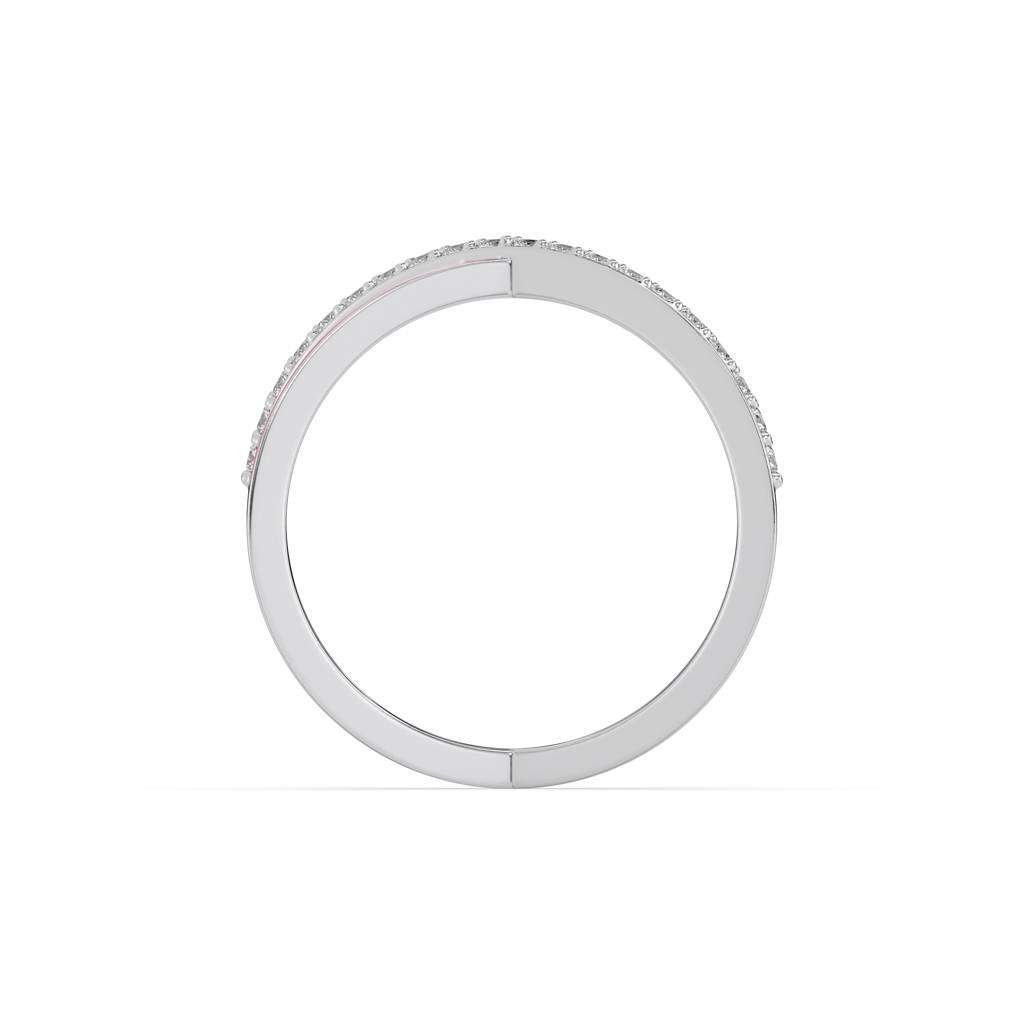 0.25Ct Lab Grown Diamond Ring In 18Kt Gold Vermeil : LLRG0115