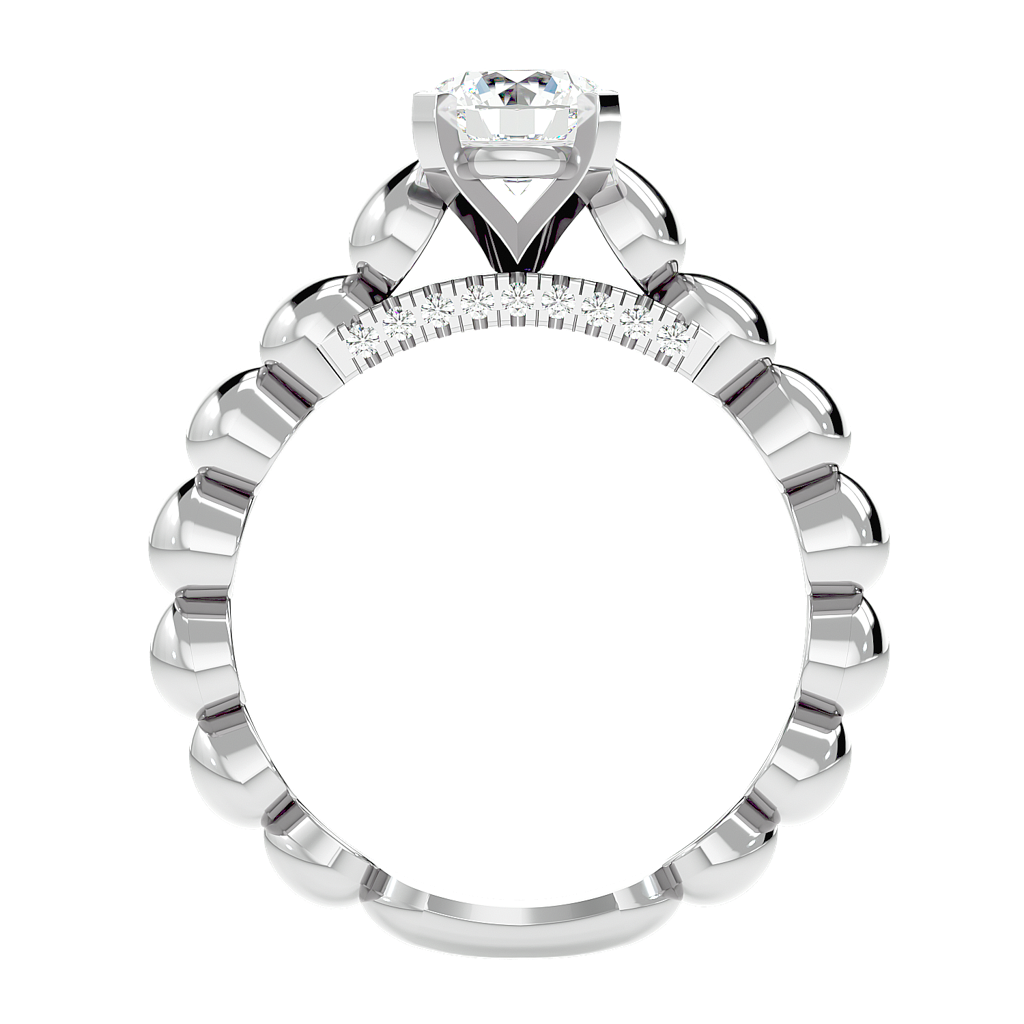 Boble 1.1Ct Moissanite Engagement Ring : FRGS0175M