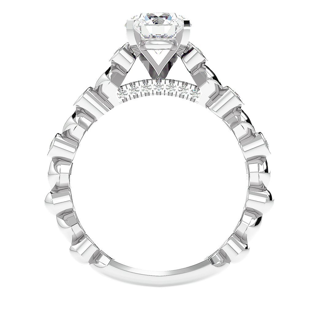 Blase 1.16Ct Moissanite Engagement Ring : FRGS0178M