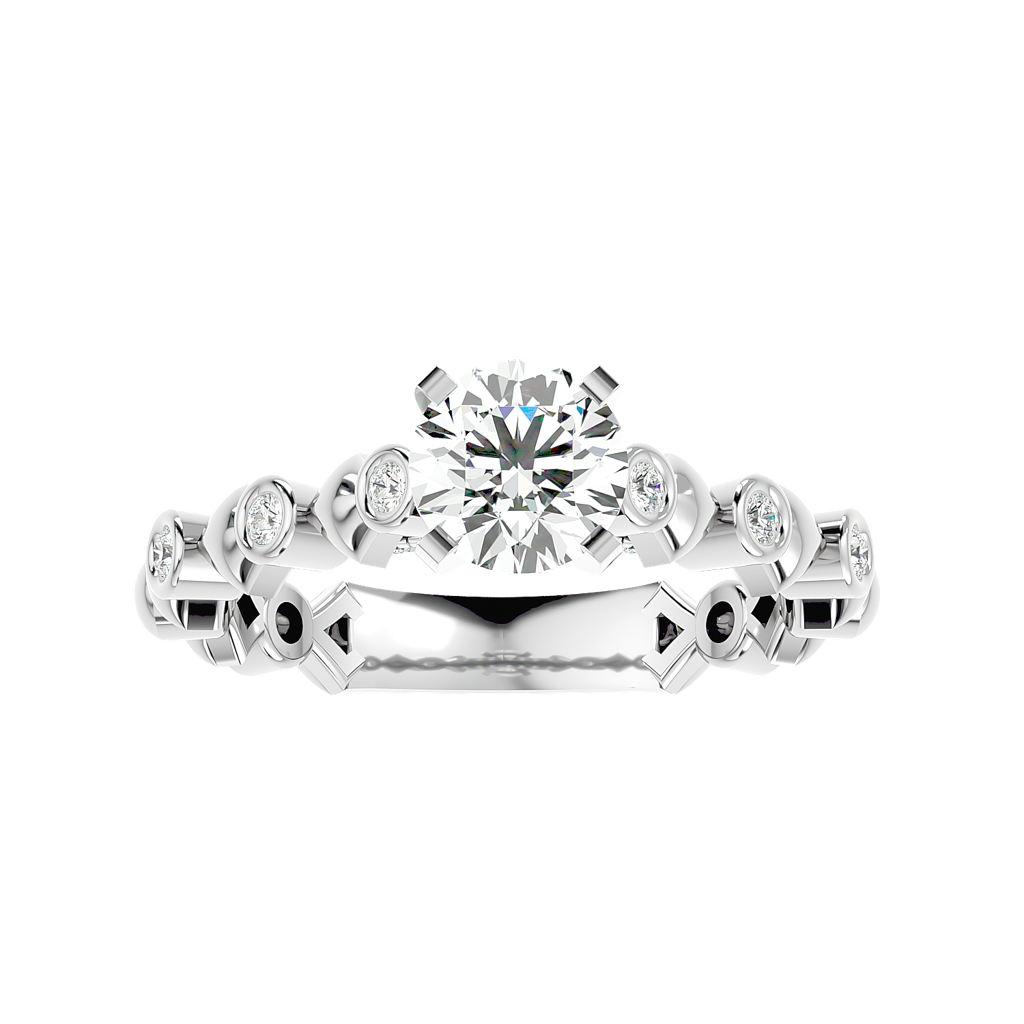 Blase 1.16Ct Moissanite Engagement Ring : FRGS0178M