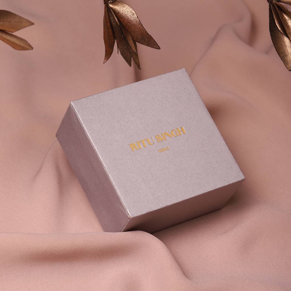 Diamond & Semi Precious Stone Earrings : RSA22-22