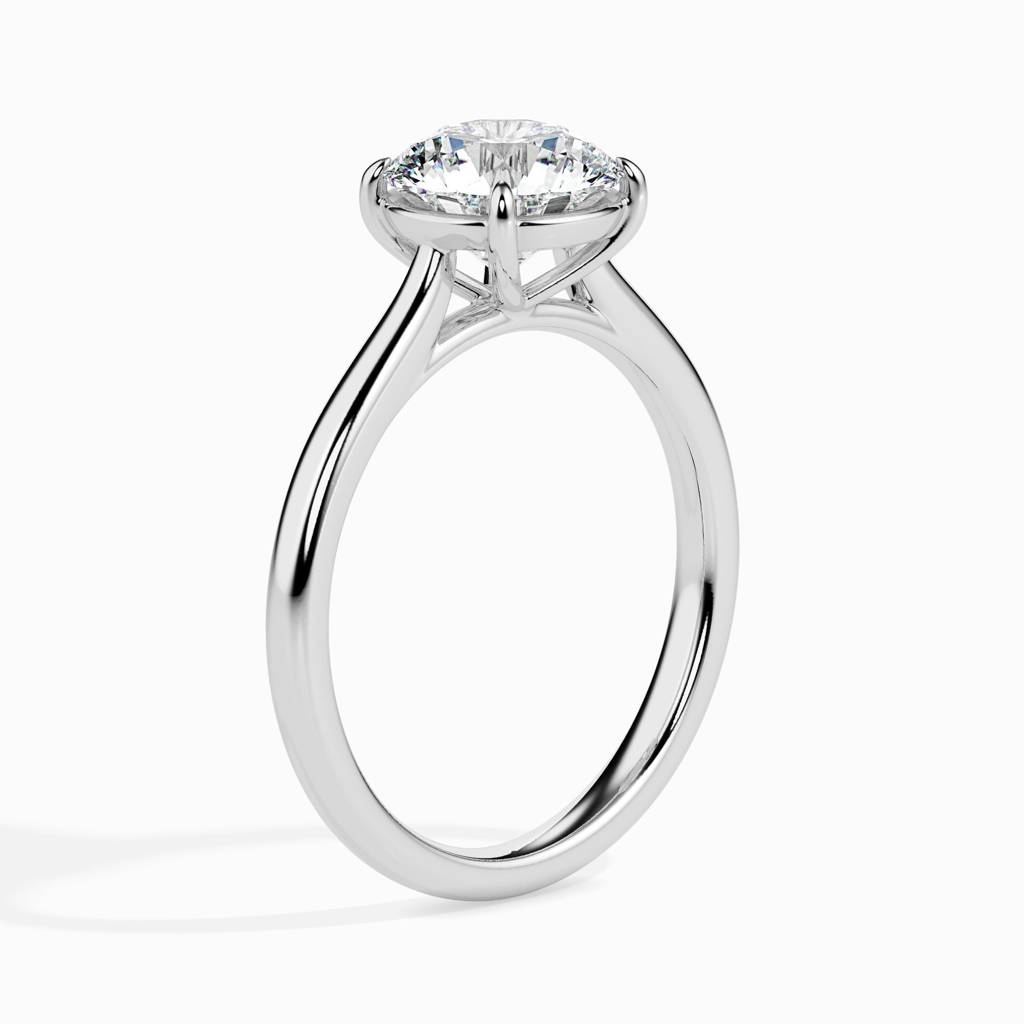 Adyant 2Ct Moissanite Solitaire Ring : FRSR19001C2