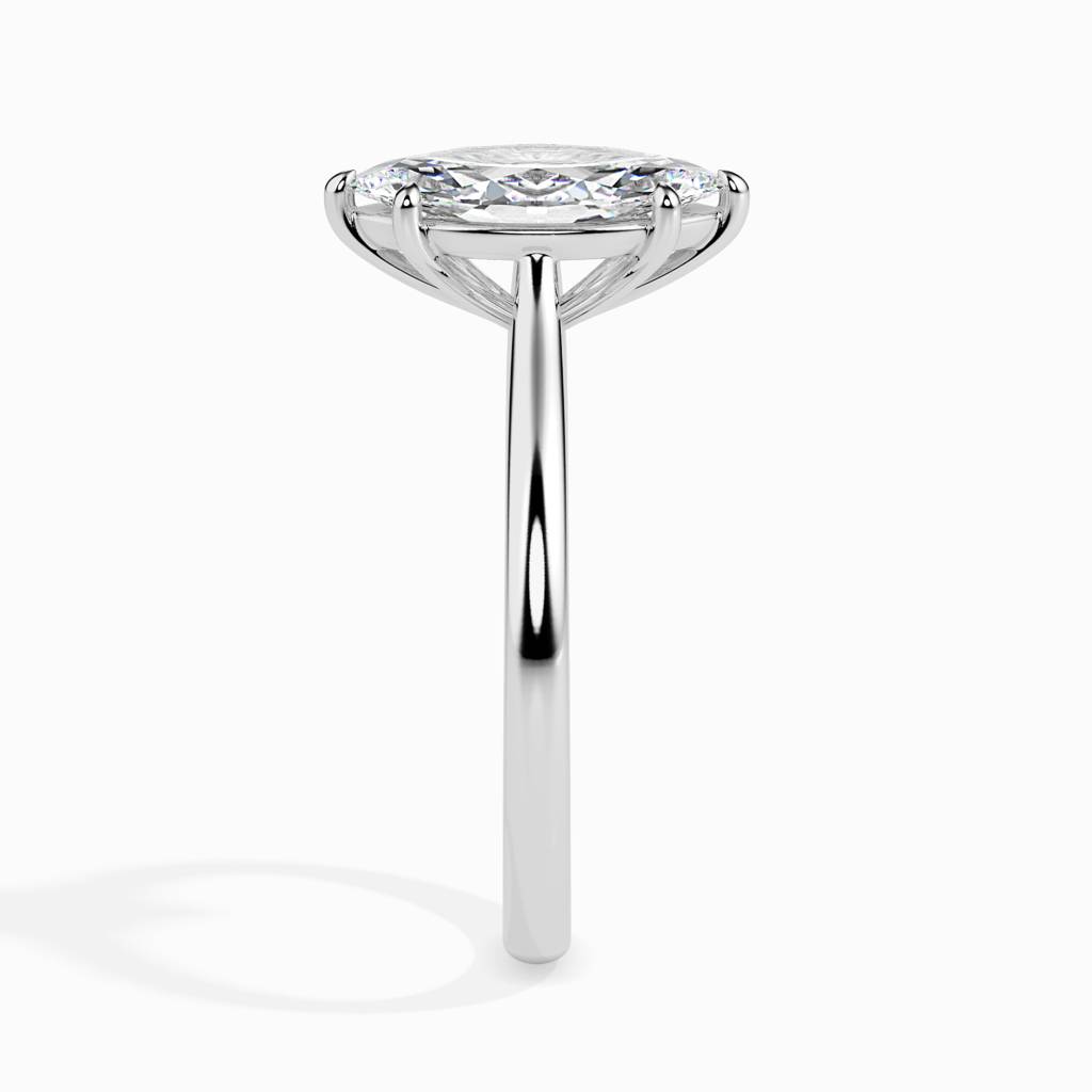 Atri 1Ct Moissanite Solitaire Ring : FRSR19009
