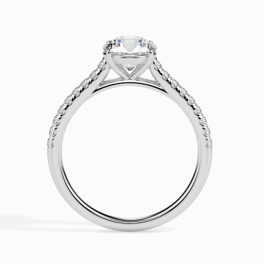 Bhisaj 2.18Ct Moissanite Engagement Ring : FRSR19011C2