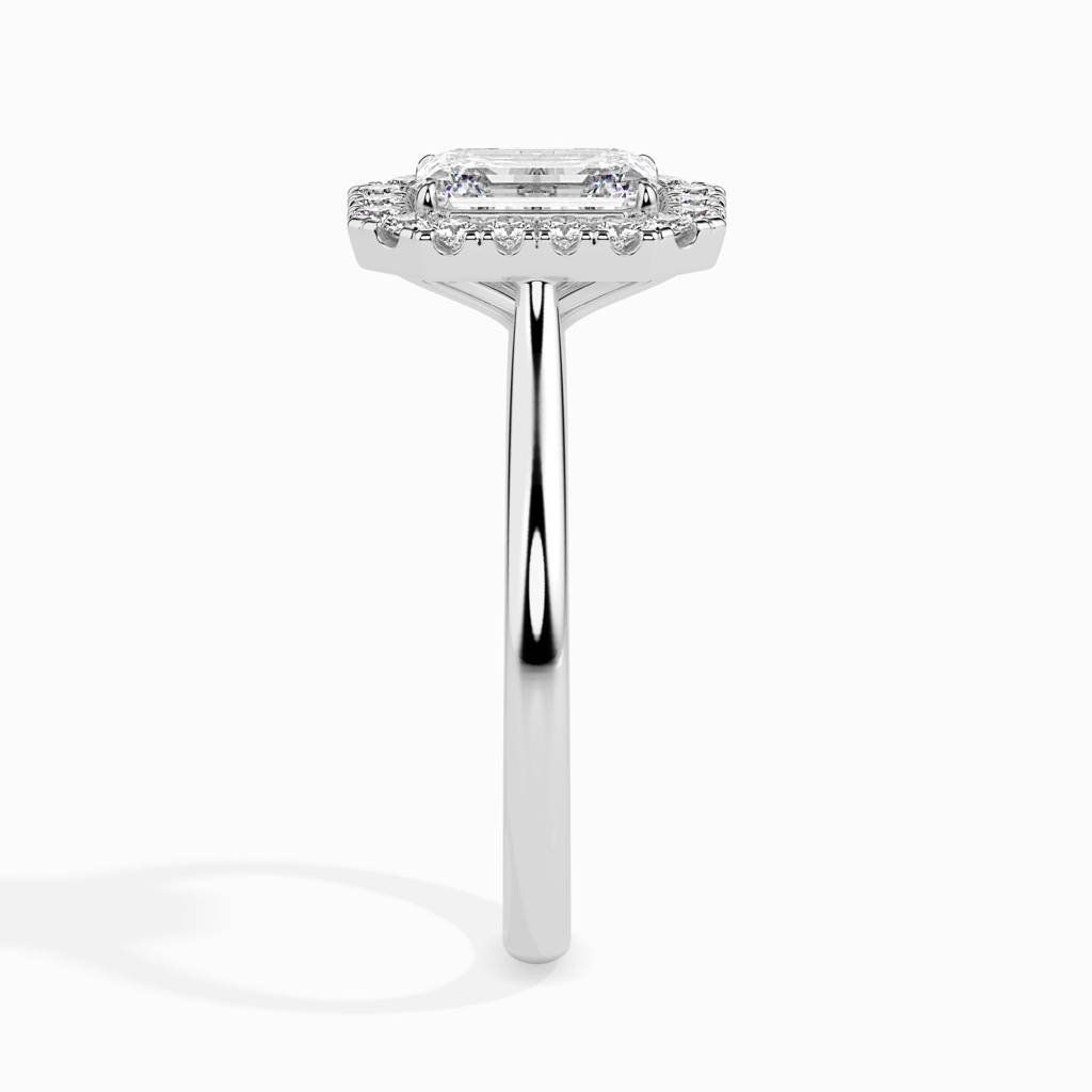 Abheri 2.28 Ct Moissanite Halo Ring : FRSR19025C2