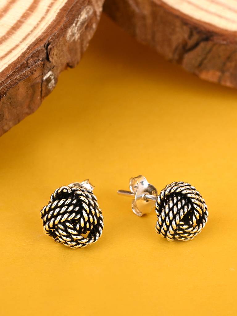 Elegance Braided Studs : FSTP363