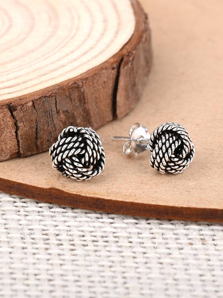 Elegance Braided Studs : FSTP363