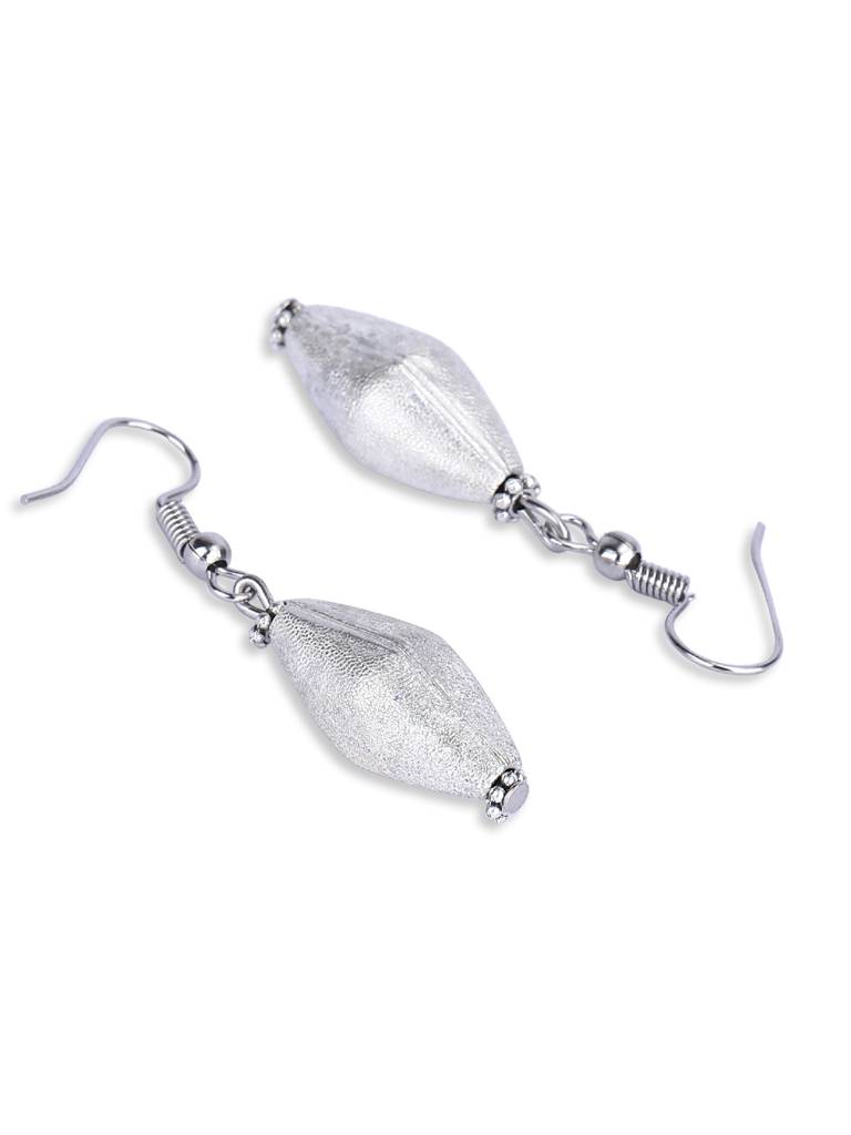 Firoza Silver Toned Fusion Dholki Mala Set : FUSIONDHOLKI1256