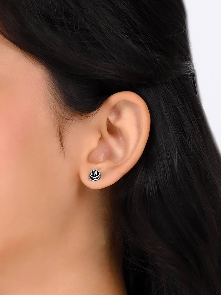 Statement Halo Stud Earrings : FVTP378