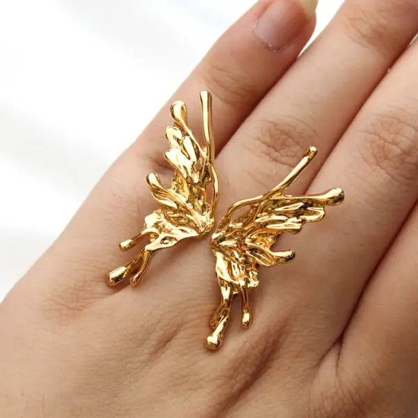 Tfc 24K Fairy Wings Gold Plated Adjustable Ring : 30161