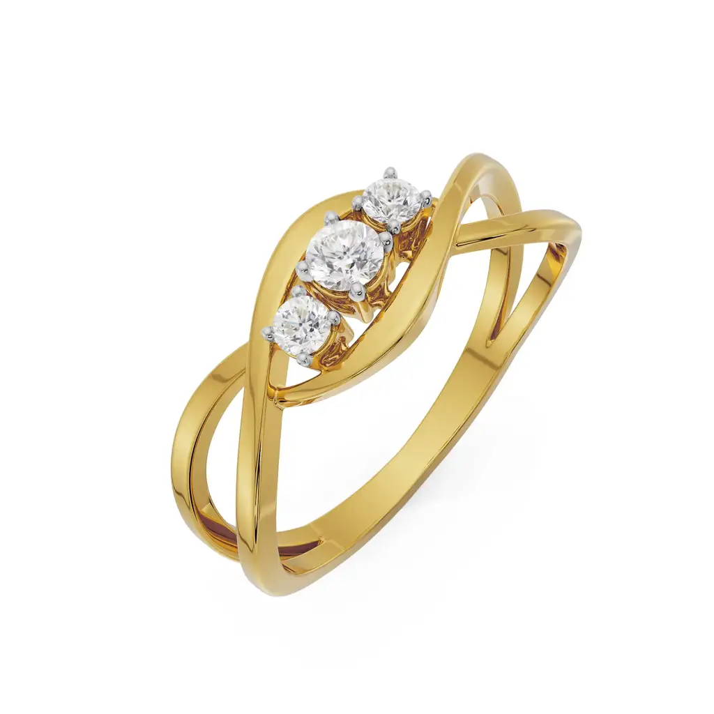 Trifecta Of Diamonds Band : R1121