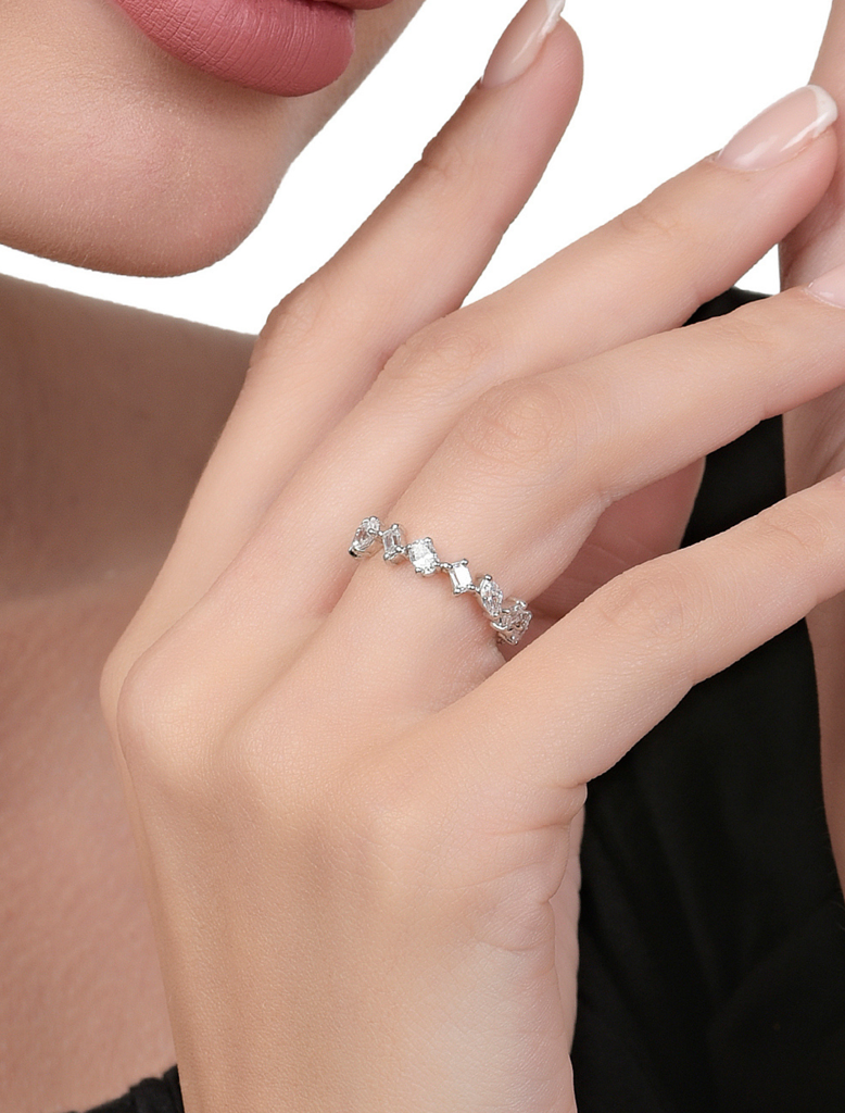 925 Silver Meteoroid Ring