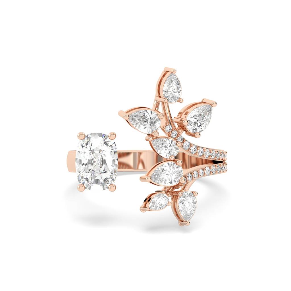 Floret Cocktail Ring : SFJ0924LR-050