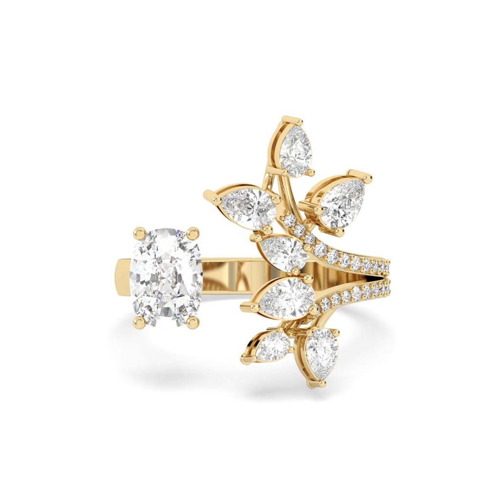 Floret Cocktail Ring : SFJ0924LR-050