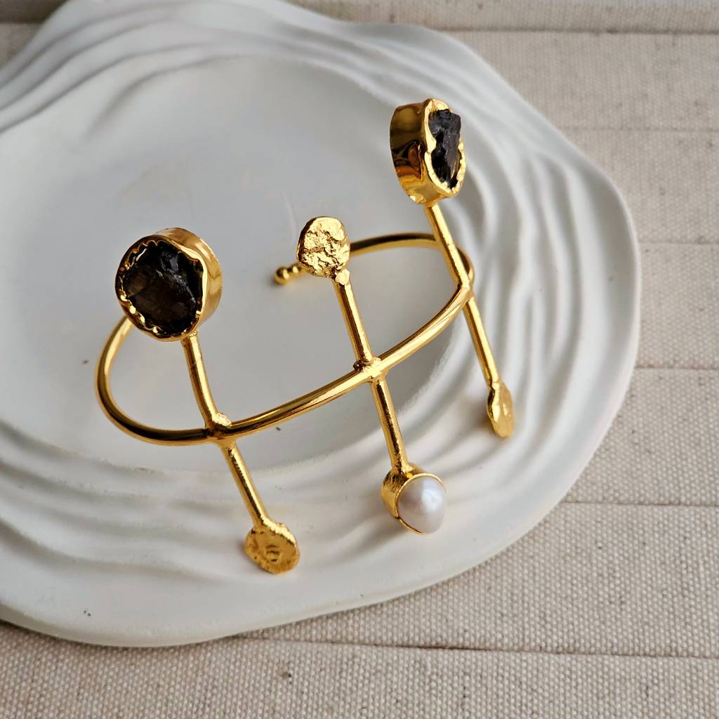 Freya Cuff Brass Bracelet : TAA-9999902082144-BRACELET