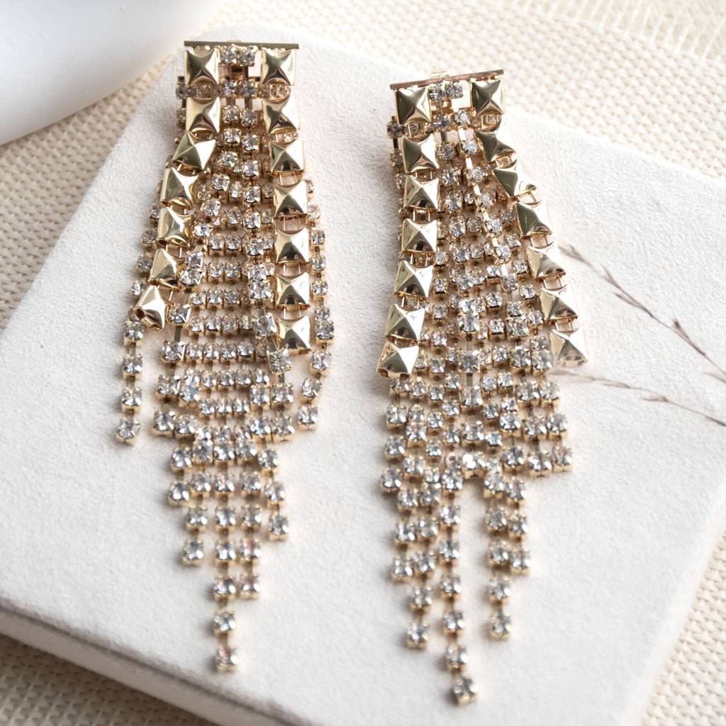 Funky Fusion Statement Earrings : B474B