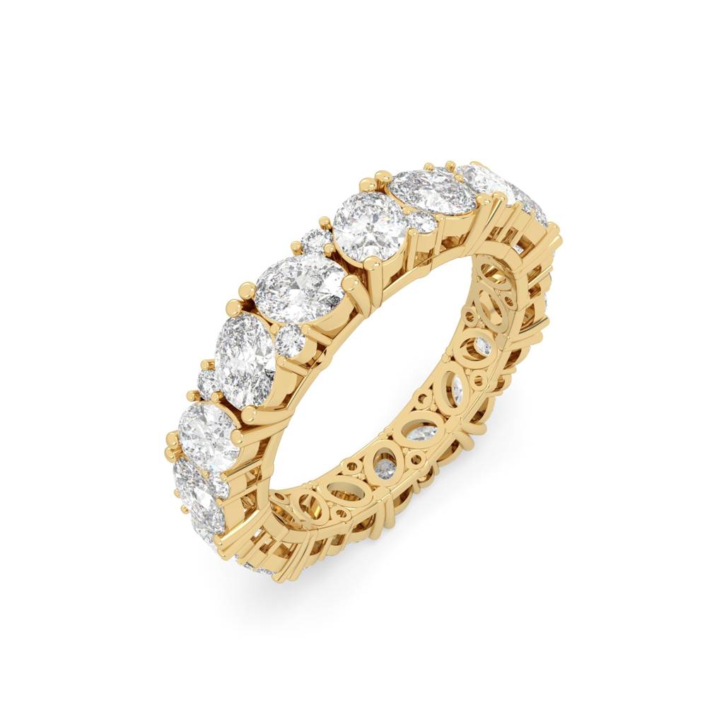 Classic Oval Eternity Band : SFJ0924LR-085
